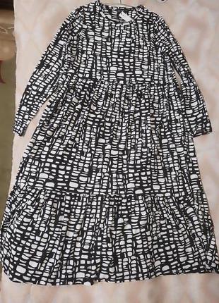 Шикарна нова  сукня від бренду f&f довжини міді👗5 фото