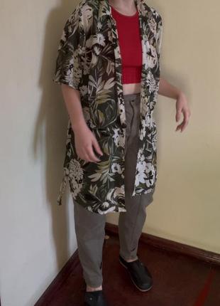 Шифонова накидка / парео / сорочка