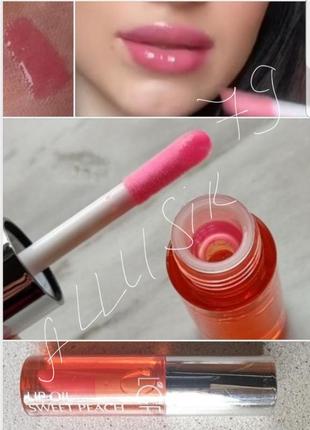 Lcf lip oil sweet peach масло -,тинт для губ