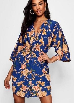 Платье в принт boohoo 16 2