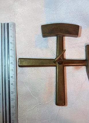 Декоративный настенный крючок для шахтёрских фонарей