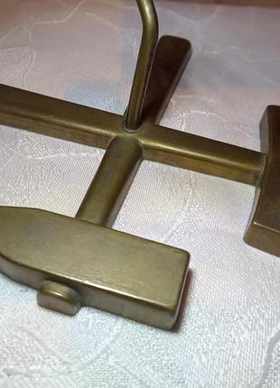 Декоративный настенный крючок для шахтёрских фонарей