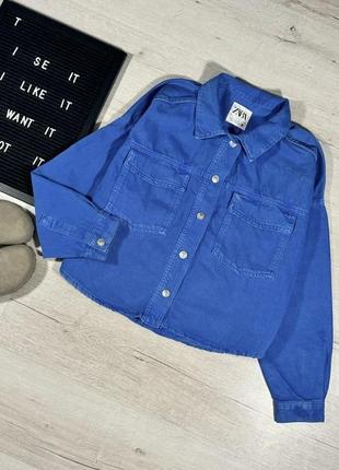 Джинсова куртка zara