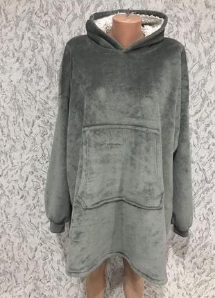 Теплая кофта мирер для дома худиалко