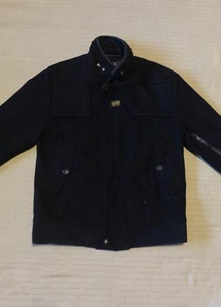 Черный шерстяной бомбер g-star raw artner bomber wool jacket  голландия xl