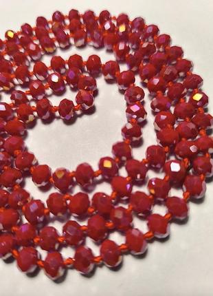 Ожерелье из хрусталя