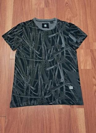 Мужская уникальная футболка g star raw оригинал