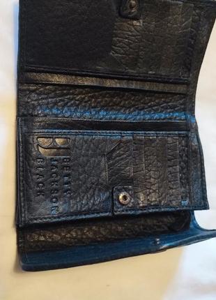 Кожаный кошелек  betty  jackson  black6 фото