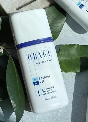 Очищувальний засіб для обличчя obagi medical nu derm gentle cleanser, 60 мл