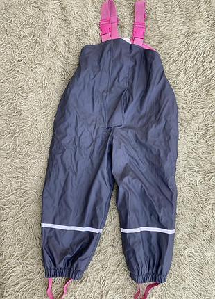 Полукомбинезон, брюки непромокаемые грязеприф