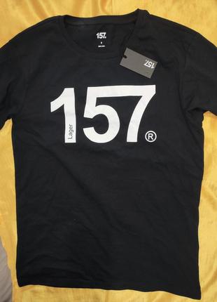 Нова сток катон стильна футболка бренд 157.м3 фото