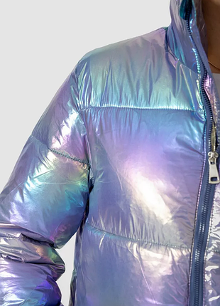 Куртка жіноча демісезонна плащівка, колір різноколір, 243r2022-2