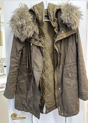 Парка куртка zara