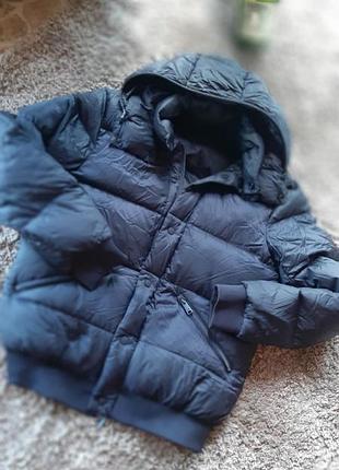 Брендовая мужская пуховик куртка emporio armani
