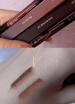 Glambee/sayeah гелевий стійкий олівець для губ