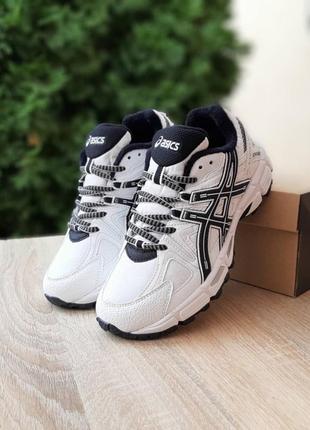 Кроссовки women asics gel kahana 8 белые с черным