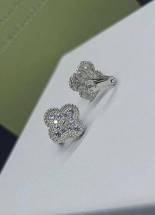 Сережки van cleef & arpels