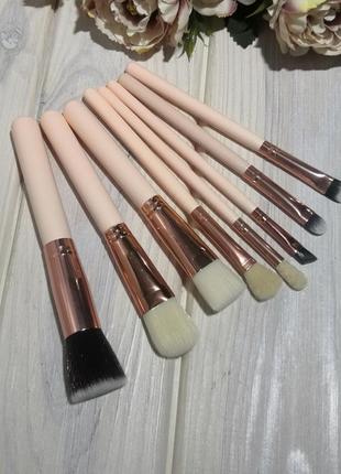 Хіт! 8 шт таклон набір пензлі для макіяжу кисті powder/gold probeauty
