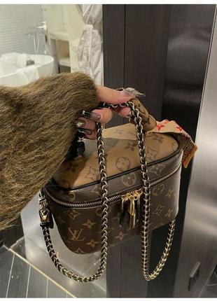 Преміальна сумка сумочка шкіра канва louis vuitton