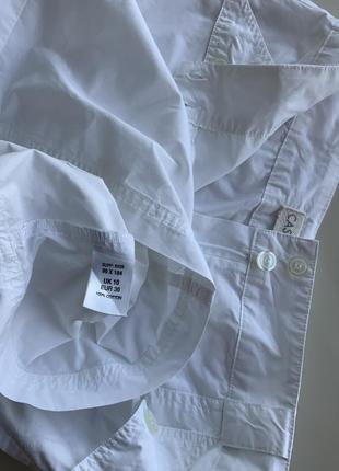 Базовая белоснежная стильная юбка миди7 фото