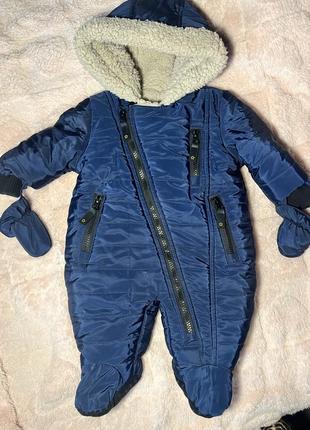 Зимний комбинезон на мальчика