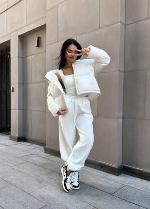 Куртка дутик зефирка