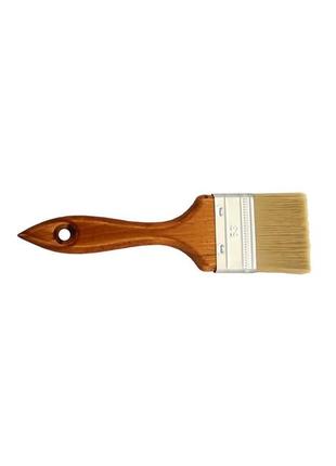 Пензель малярний плоский лакований virok profi b= 76 мм vr-19v007
