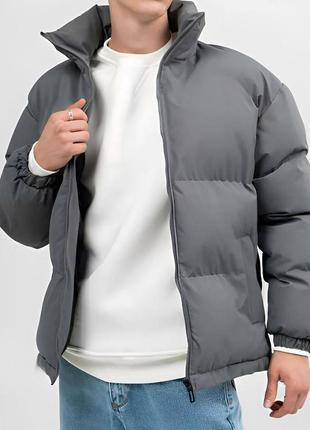Мужская куртка на холодную зиму, s,m,l,xl,xxl черный хаки и графит