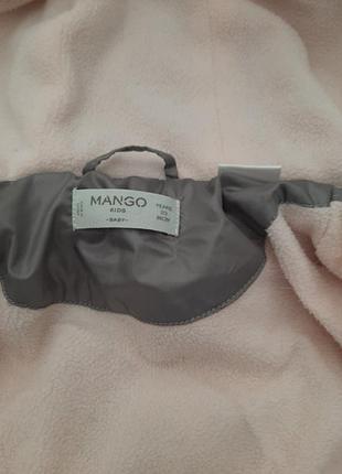 Демисезонная курточка для девочки mango 4