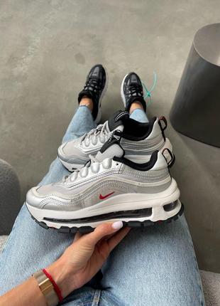 Кросівки найк nike air max 97 silver