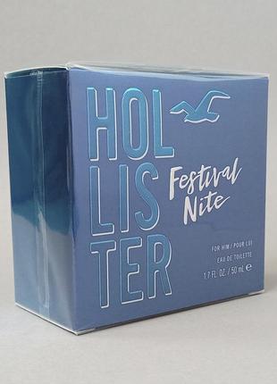 Hollister festival nite for him 50 мл для мужчин (оригинал)