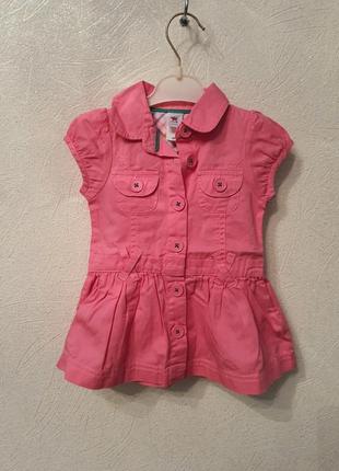 Рожевий, джинсовий сарафан, плаття з тістечка4 фото