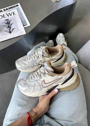 Кросівки найк nike v2k run “light orewood brown”
