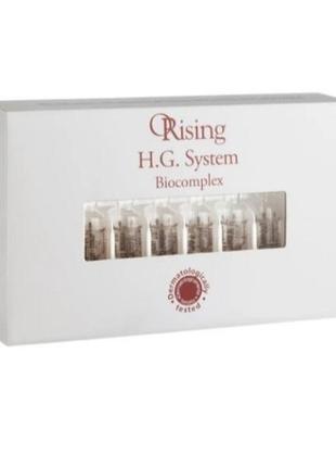 Ампулы против выпадения волос orising h.g. system biocomplex lotion