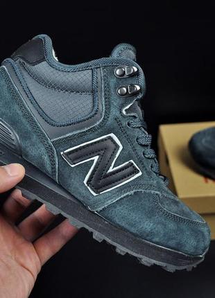 Жіночі кросівки зимові new balance 574 high
