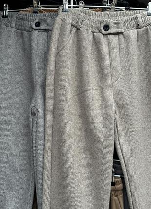 Брюки женские кашемир на меху