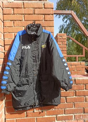 Куртка чоловіча з капюшоном fila, вінтажна тренувальна куртка 90-х років