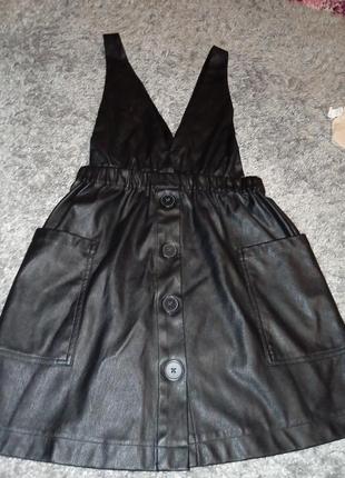 Сарафан жіночий еко шкіра pull&bear розмір m