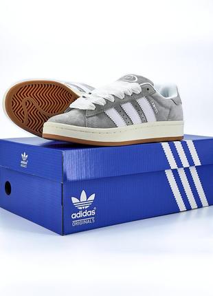 Adidas campus 00s navy grey white6 фото