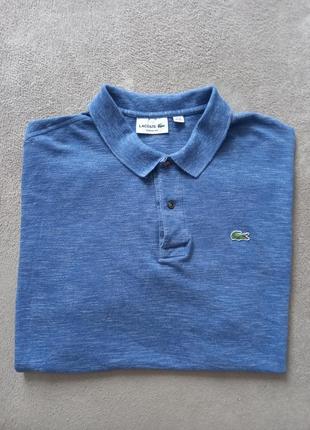 Брендовая футболка поло lacoste.