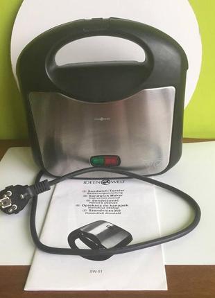 Бутербродница б/в sandwich maker ideen welt sw-51