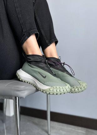 Чоловічі кросівки nike acg mountain green black