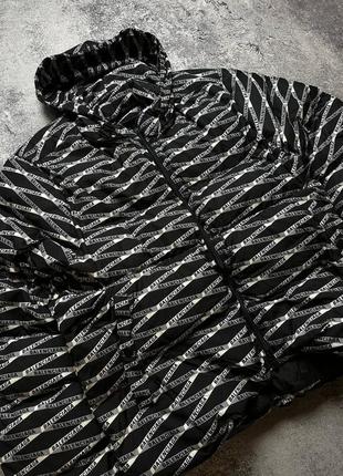 Куртка оригинал balenciaga logo print puffer jacket