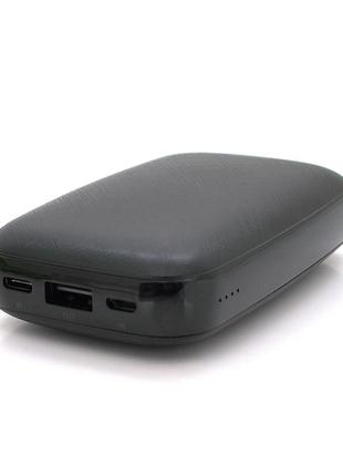 Powerbank baseus m25 miniq 10000mah,input:5v/2a(micro,typec),output:5v/2.1a(usb), fast charge,q1,plastic,black
