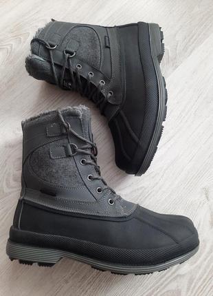 Мужские зимние непромокаемые термосапоги термоботинки ботинки сапоги чоботи nortiv8...