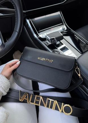 Жіноча сумка valentino black6 фото