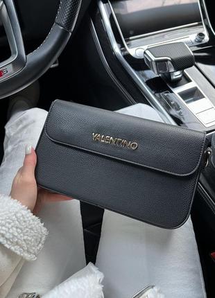 Жіноча сумка valentino black8 фото