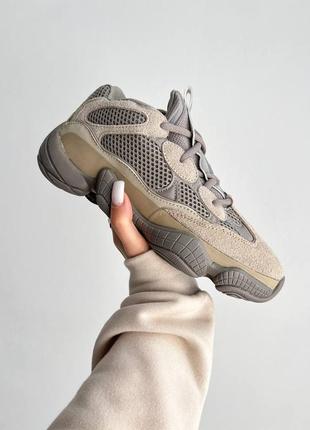 Унисекс кроссовки yeezy 500 'clay brown'4 фото