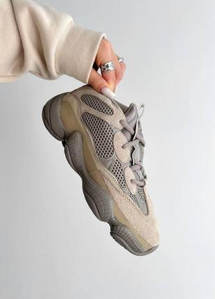 Унисекс кроссовки yeezy 500 'clay brown'5 фото