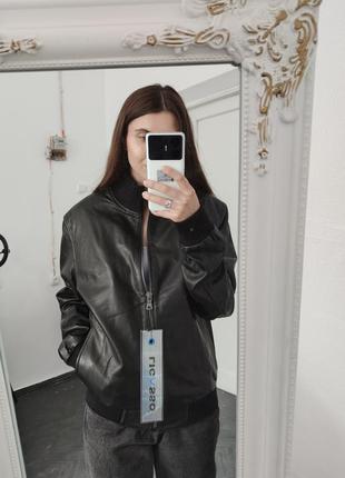 Мужская кожаная куртка